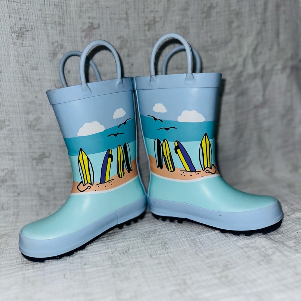 Toddler Evan Rainboots